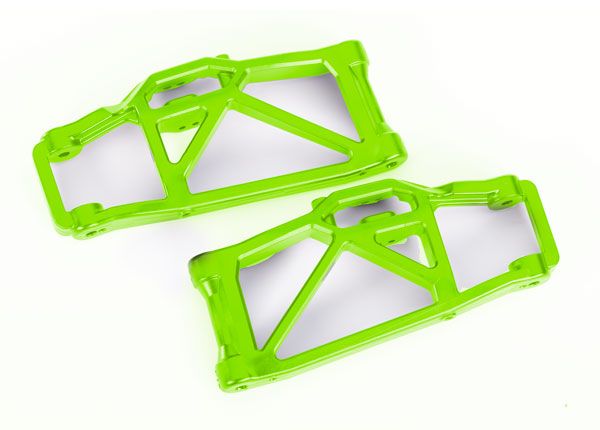Traxxas Suspension arms, lower, green (2) - Click Image to Close