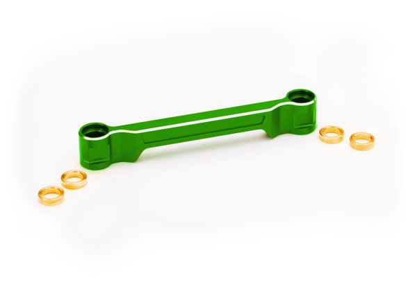 Traxxas Draglink, steering, 6061-T6 aluminum (green-anodized)