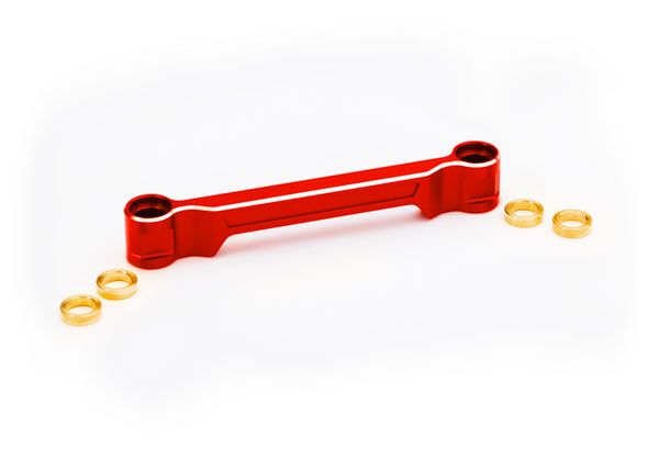 Traxxas Draglink, steering, 6061-T6 aluminum (red-anodized)