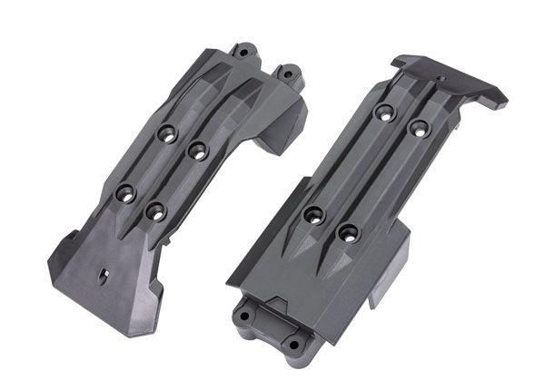 Traxxas Skidplate, front (1),rear (1)