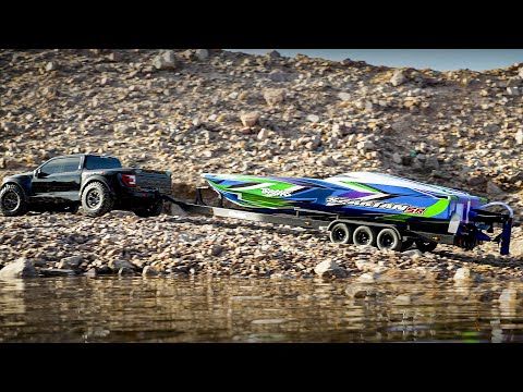 Traxxas Spartan SR 36" Race Boat with Self-Righting - Green