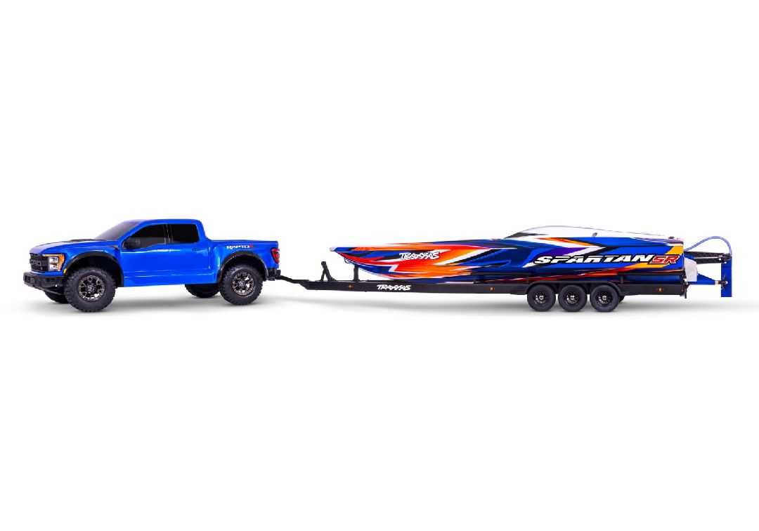 Traxxas Boat Trailer, Spartan/DCB M41 (assembled with hitch) - Click Image to Close