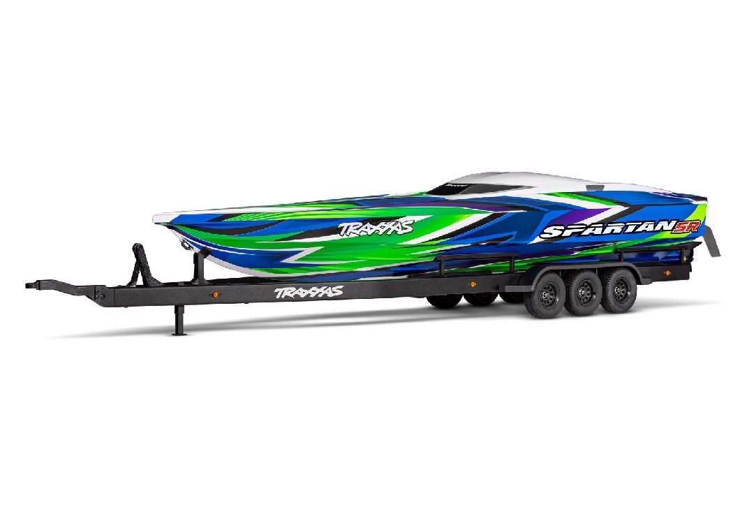 Traxxas Boat Trailer, Spartan/DCB M41 (assembled with hitch) - Click Image to Close