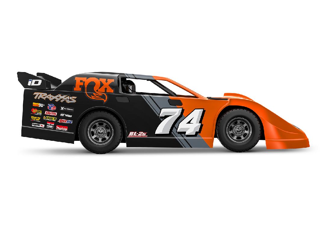 Traxxas 1/10 Slash Late Model BL-2s 2wd RTR - Fox
