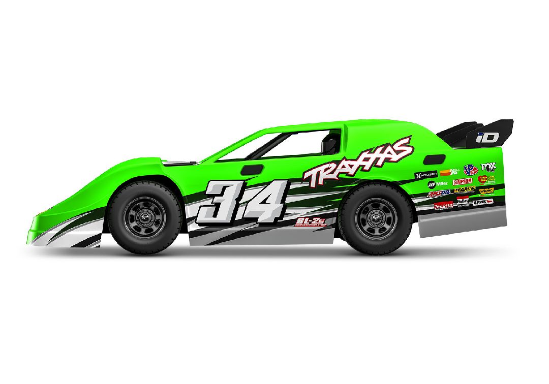 Traxxas 1/10 Slash Late Model BL-2s 2wd RTR - Green