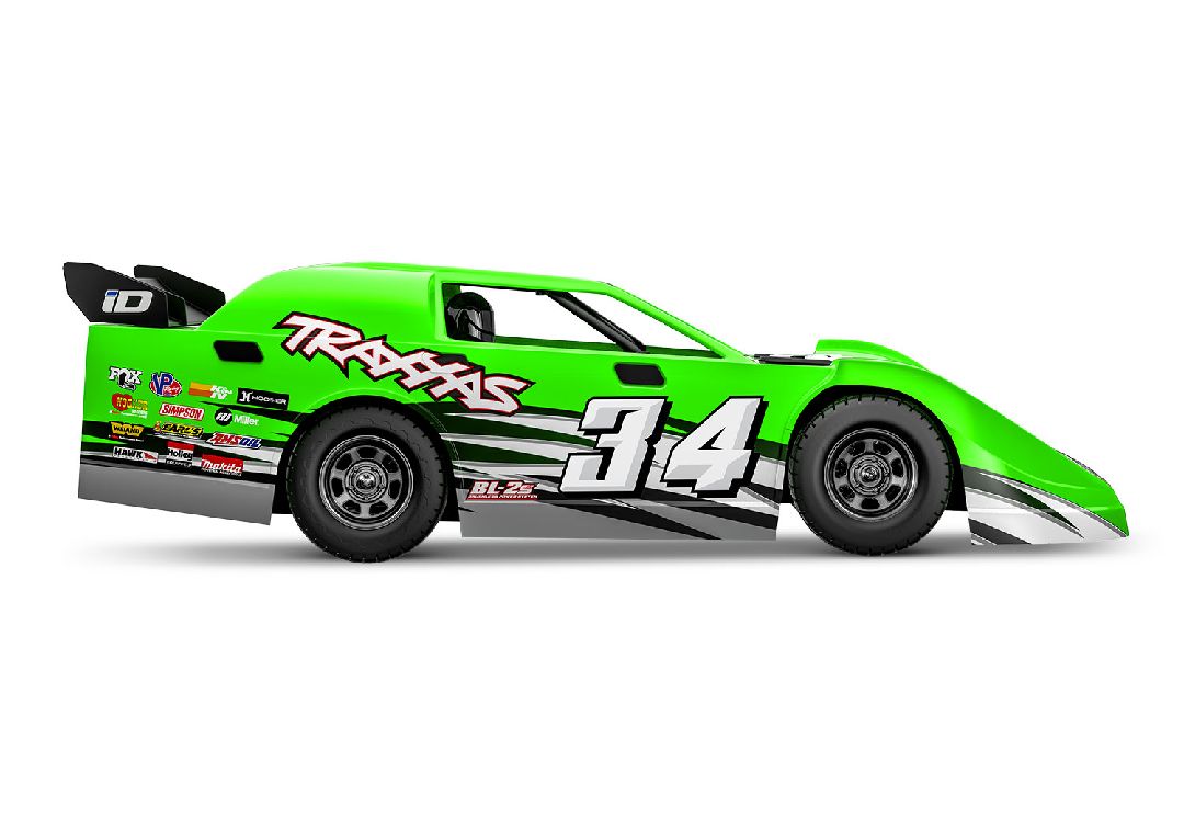 Traxxas 1/10 Slash Late Model BL-2s 2wd RTR - Green