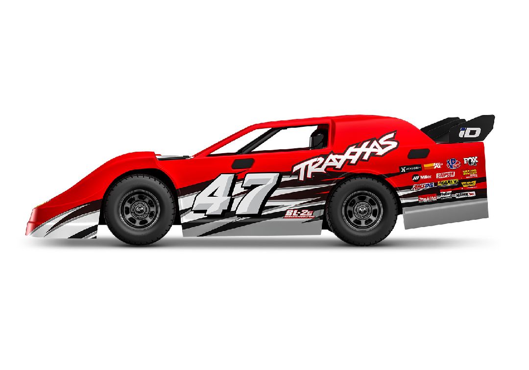 Traxxas 1/10 Slash Late Model BL-2s 2wd RTR - Red