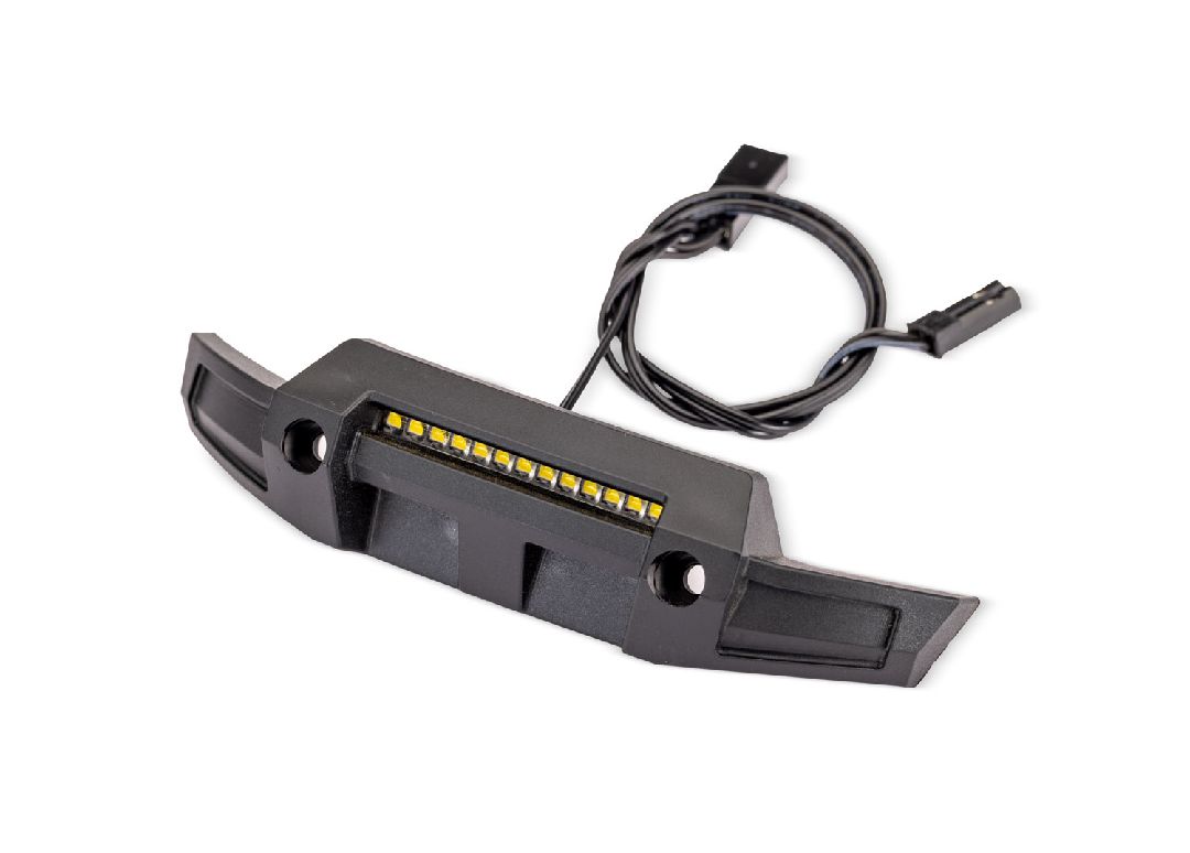 Traxxas Bumper, front (with LED lights) (replacement for #10749 front bumper) (requires #6588X power supply or #10785 LED light kit)
