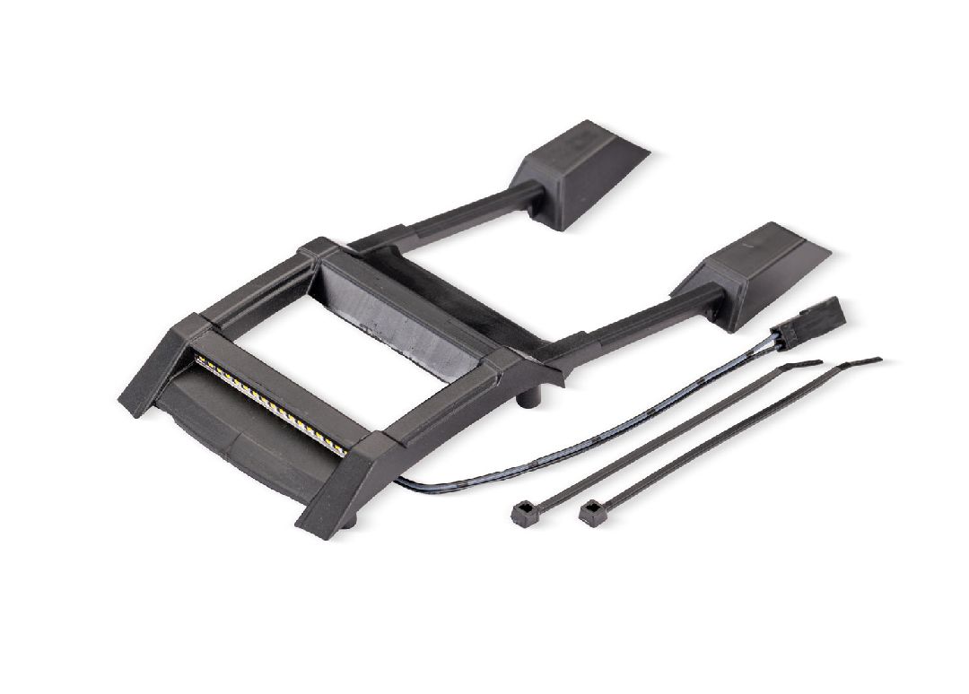 Traxxas Skid plate, roof (body) (with LED lights) (fits #10712 body) (requires #6588X power supply or #10785 LED light kit)