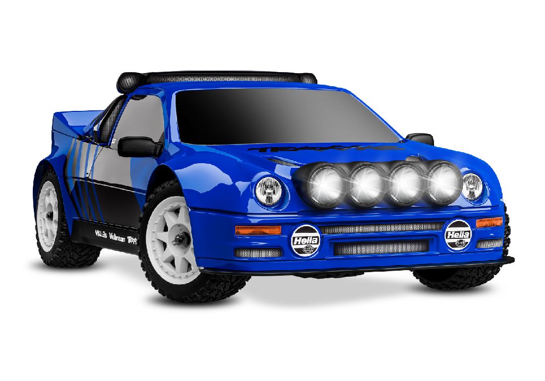 Traxxas 1/16 RS200 Mini Rally VXL-3S 4x4 RTR - Blue (B&C Incl)