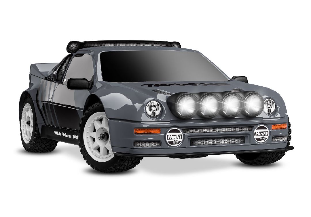 Traxxas 1/16 RS200 Mini Rally VXL-3S 4x4 RTR - Gray (B&C Incl)
