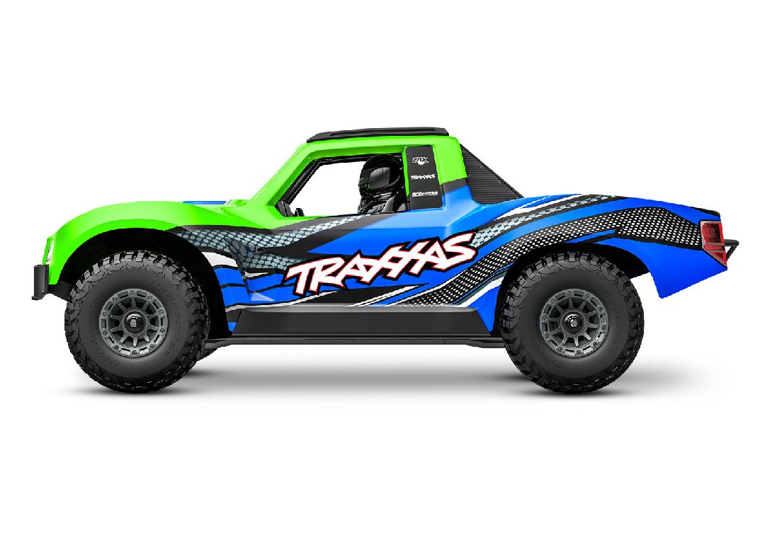 Traxxas Mini Slash BL-2S 4x4 RTR (B&C included) - Green Traxxas Mini Slash BL-2S 4x4 RTR (B&C included) - Green