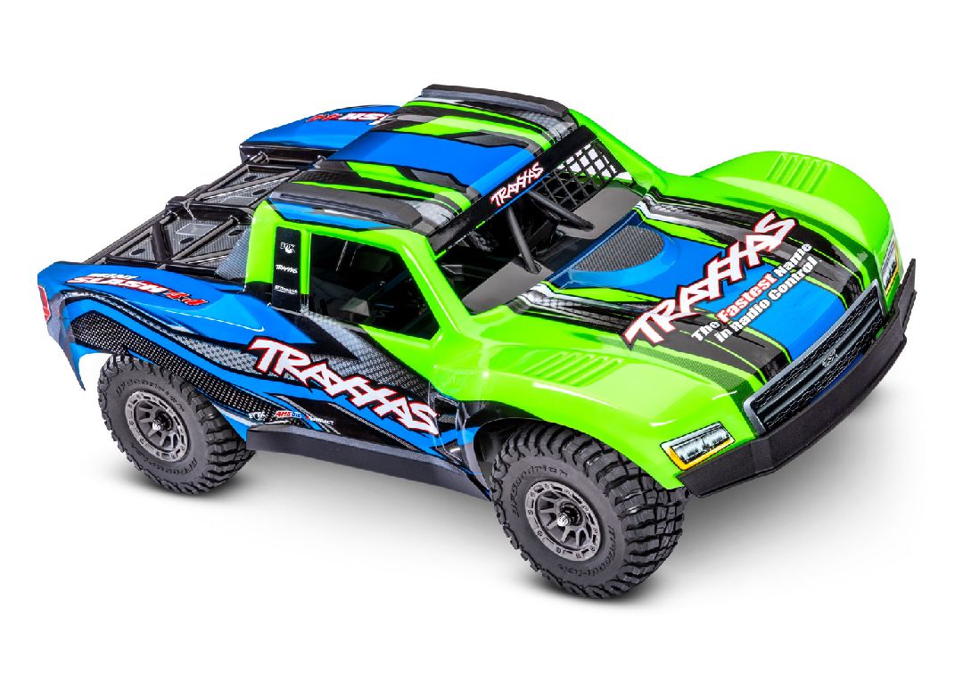Traxxas Mini Slash BL-2S 4x4 RTR (B&C included) - Green Traxxas Mini Slash BL-2S 4x4 RTR (B&C included) - Green