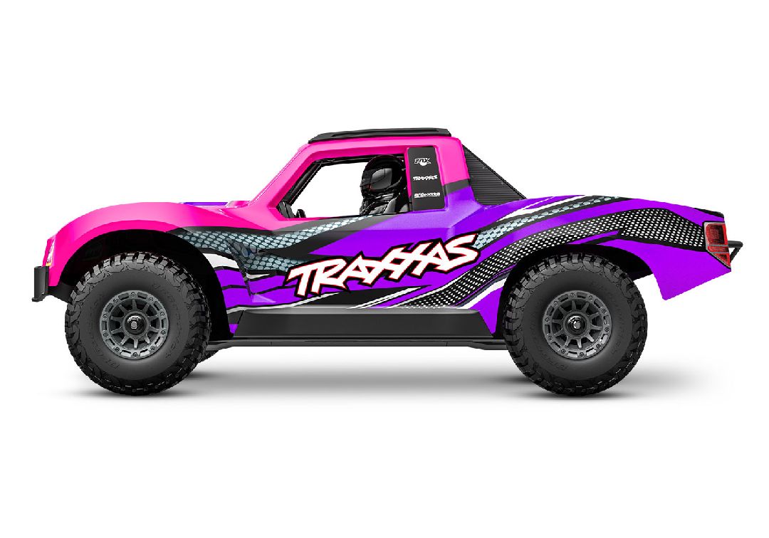 Traxxas Mini Slash BL-2S 4x4 RTR (B&C included) - Pink
