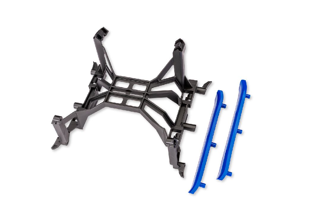 Traxxas Side skirts, blue (left & right)