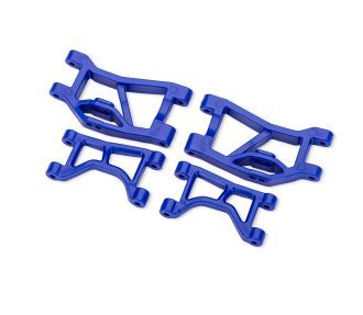 Traxxas Suspension arms, rear, blue (narrow) (4)