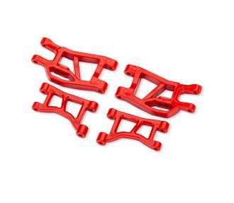 Traxxas Suspension arms, front, red (narrow) (4)