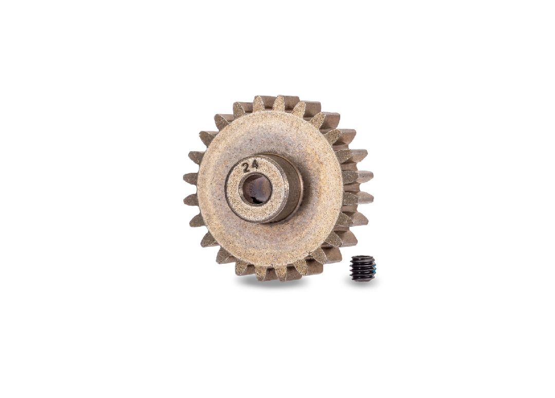 Traxxas Gear, 24T pinion (32p) (fits 3mm shaft)/ set screw