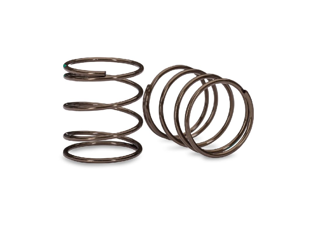 Traxxas Springs, shock (natural, GTR short, 1.19, green )
