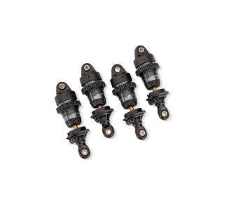 Traxxas Shocks GTR short PTFE-coated w/ TiN shafts (4) - Gray