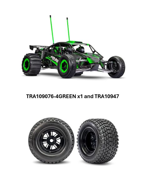 Traxxas Pro-Scale Funco Motorsports Sand Car 2wd RTR - Green
