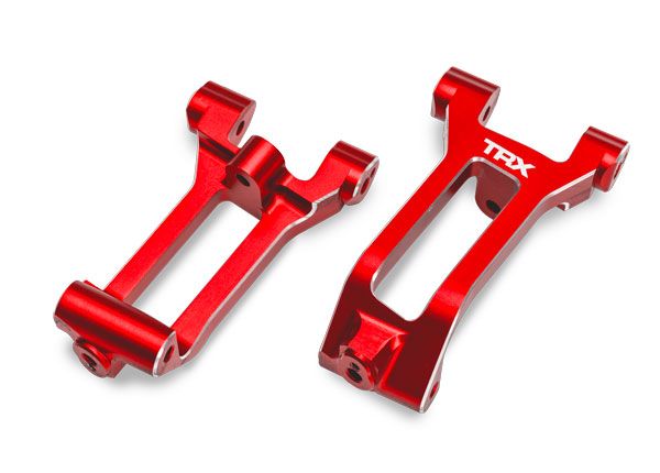 Traxxas Caster blocks (c-hubs), 6061-T6 aluminum (red)