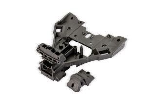 Traxxas Bulkhead, front (lower)/ cap