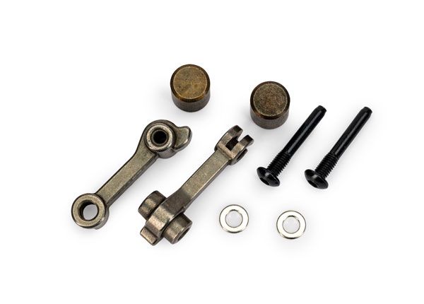 Traxxas Brake piston/ brake cam, front/ 2.5x18mm screw pins (2)