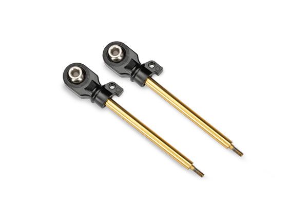 Traxxas Shock shafts, GT-Maxx, 72mm (TiN-coated) (2)