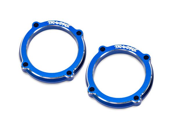 Traxxas Retainer, LED light pod (blue-anodized 6061-T6 aluminum) (2)