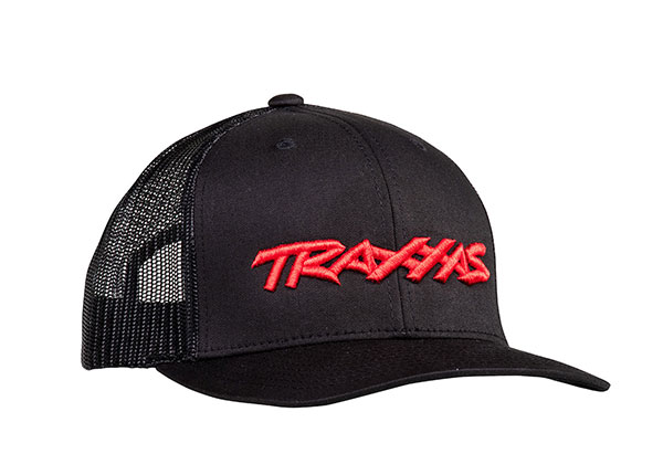 Traxxas Logo Hat Curve Bill Black - Click Image to Close