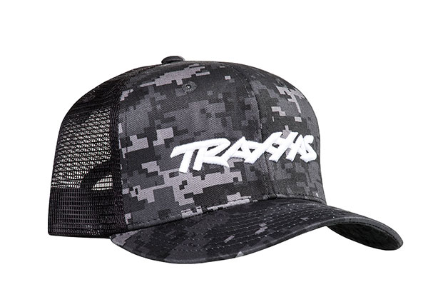 Traxxas Logo Hat Curve Bill Camo - Click Image to Close