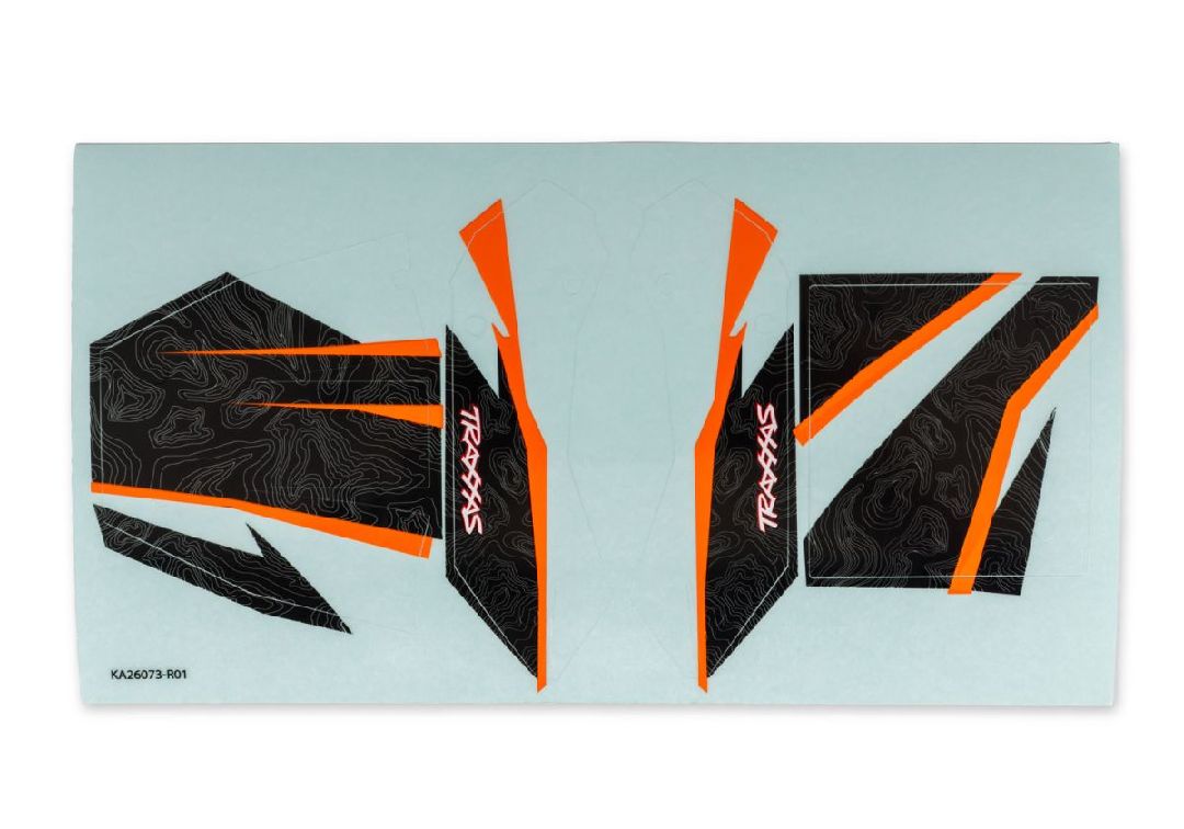Traxxas TXC-4M Body Decals - Black