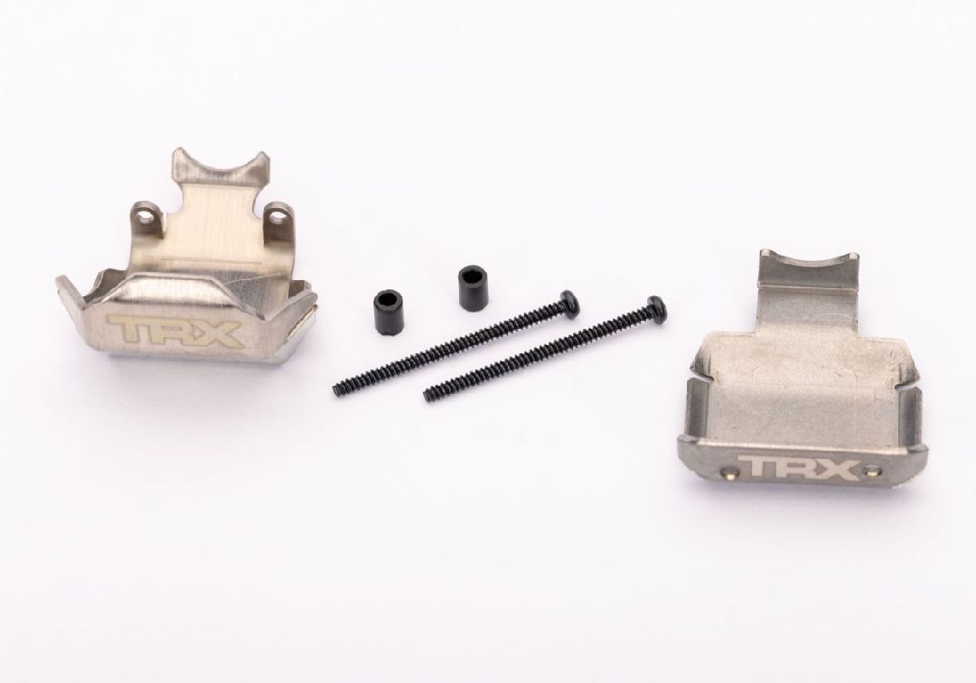 Traxxas TXC-4M Stainless Steel Axle Skid Plates (2)