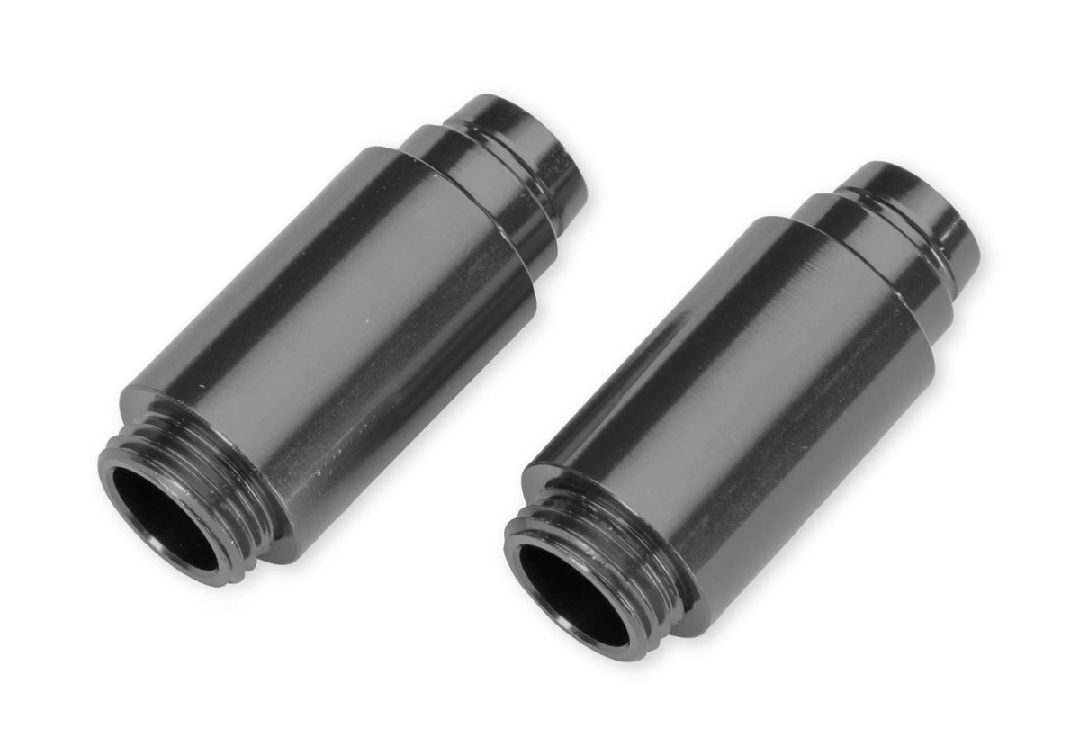 Traxxas Aluminum GTM Pro Shock Bodies 6061-T6 - Gray (2)
