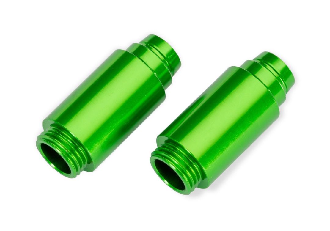 Traxxas Aluminum GTM Pro Shock Bodies 6061-T6 - Green (2)