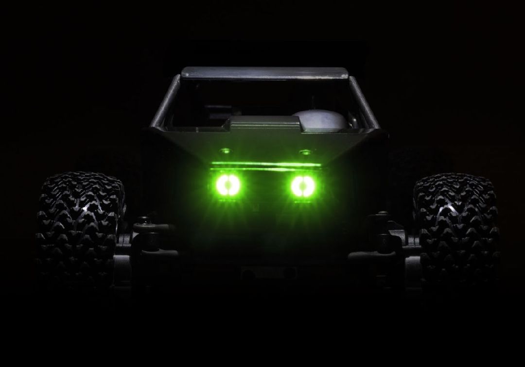 Traxxas TXC-4M LED Headlights Light Harness - Green
