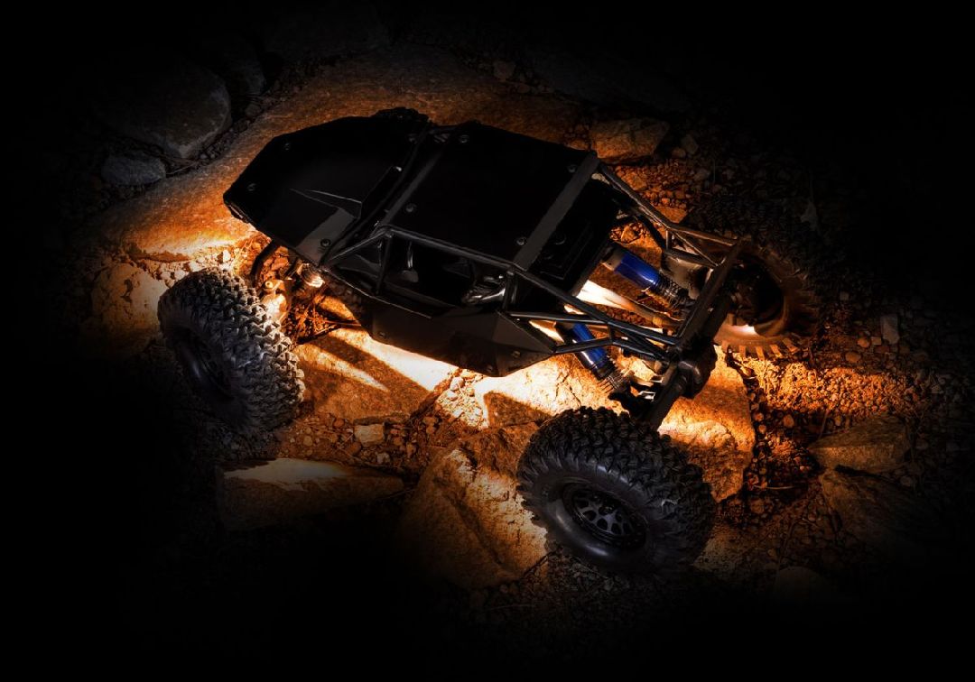 Traxxas TXC-4M Rock Lights Light Harness - Orange