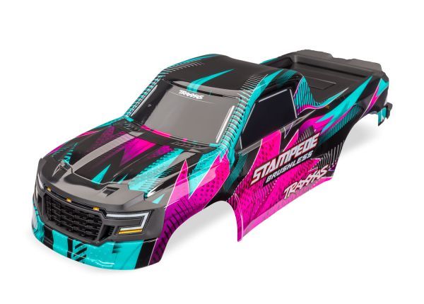 Traxxas Stampede 2WD Brushless Clipless Body - Pink