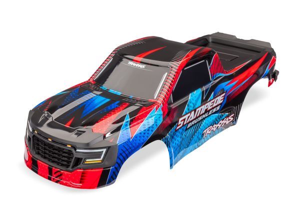 Traxxas Stampede 2WD Brushless Clipless Body - Red