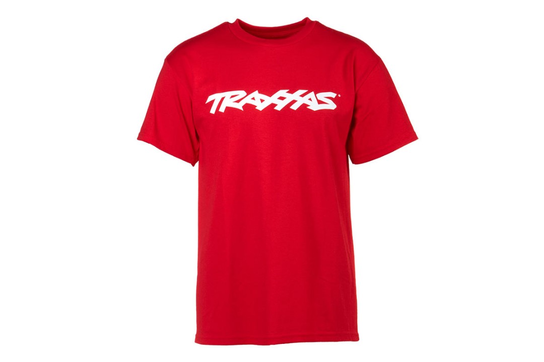 Traxxas Red Tee Traxxas Logo Large - Click Image to Close