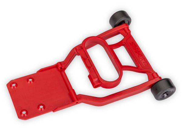 Traxxas Non-Adjustable Wheelie Bar - Red