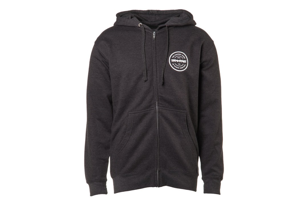 Traxxas Token Zip Hoodie Charcoal L