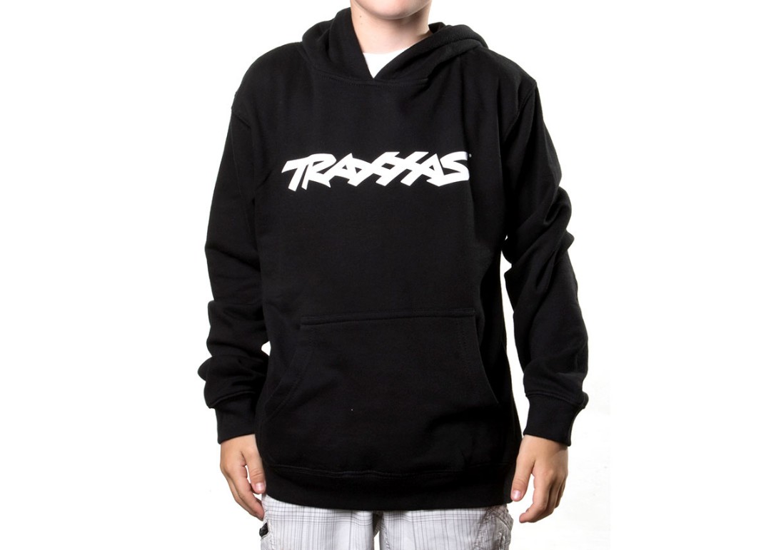 Traxxas Logo Hoodie Black Youth Medium