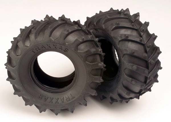 Traxxas Terra Spiked 2.2" 1/10 Truck Tires (2) - Click Image to Close