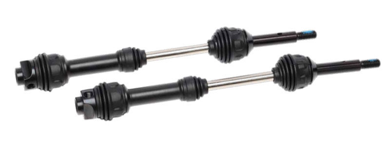 Traxxas Driveshafts, rear, steel-spline constant-velocity (2) - Click Image to Close