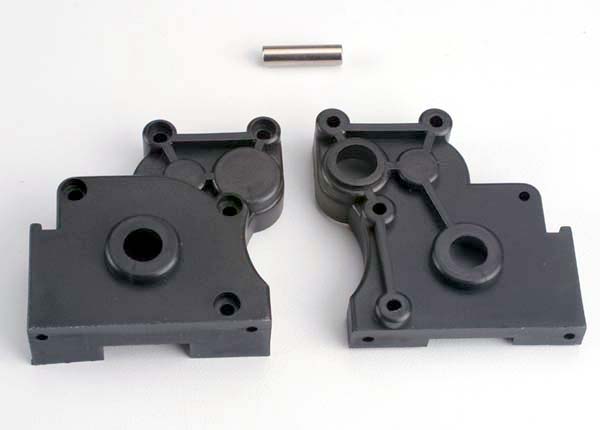 Traxxas Gearbox Halves (L&R) w/ Idler Gear Shaft