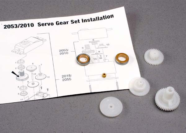 Traxxas Plastic Servo Gear Set (TRA2018)