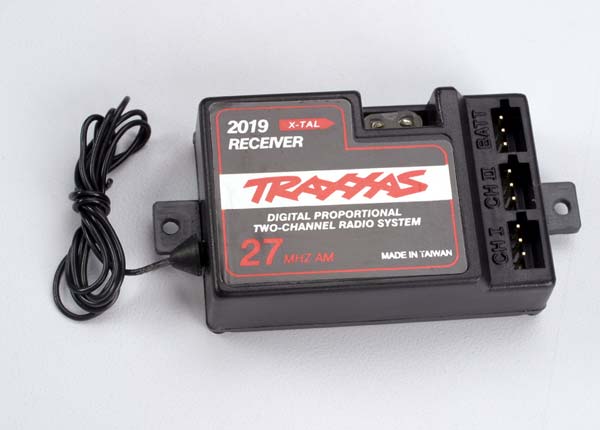 Traxxas 27mhz 2-Channel AM Receiver (No Bec) - Click Image to Close