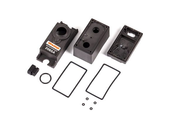 Traxxas Servo Case/Gaskets for 2065R Servo - Click Image to Close